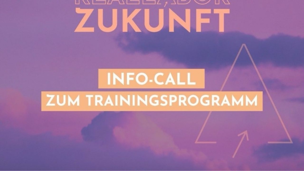 Info Call zu Reallabor Zukunft