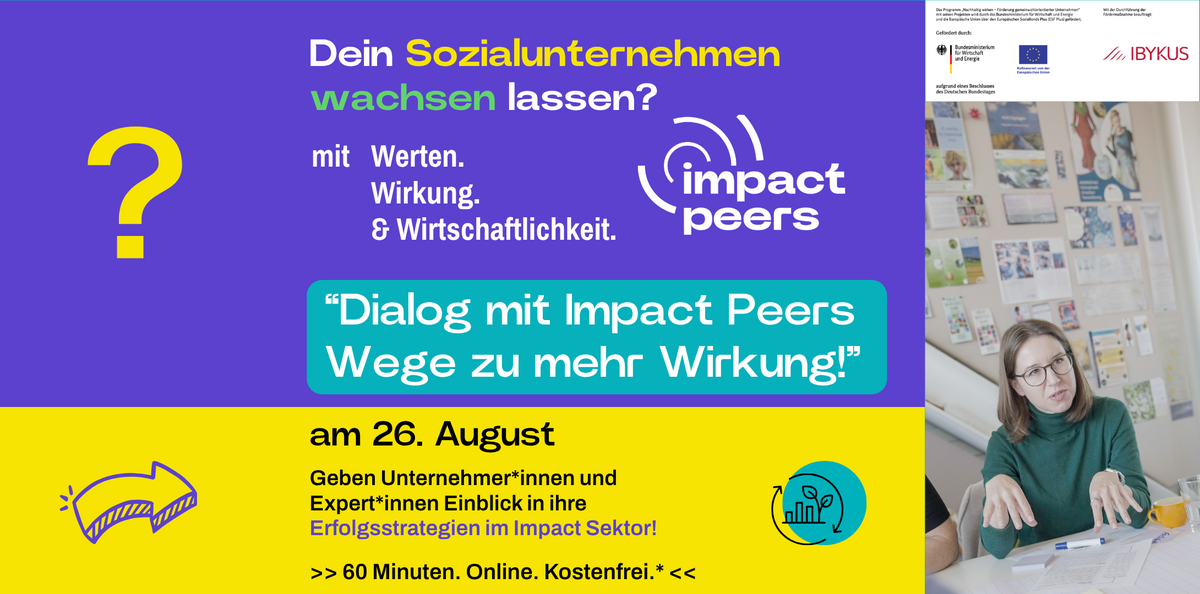 Impact Peers im Dialog - Wege zu mehr Wirkung!