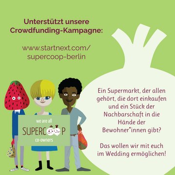 Crowdfunding für SuperCoop Berlin