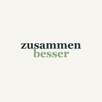 zusammen besser 